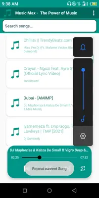 Music Max android App screenshot 3